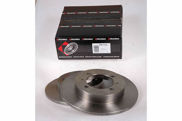 Protechnic PRD5128 Rear brake disc, non-ventilated PRD5128: Buy near me in Poland at 2407.PL - Good price!