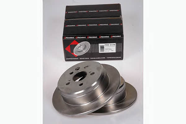 Protechnic PRD5170 Rear brake disc, non-ventilated PRD5170: Buy near me in Poland at 2407.PL - Good price!