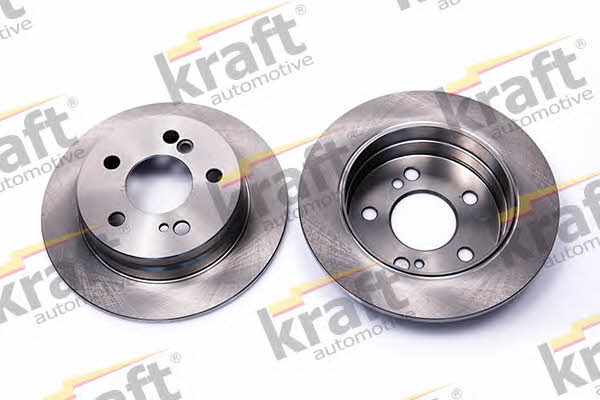 Kraft Automotive 6051010 Тормозной диск задний невентилируемый 6051010: Отличная цена - Купить в Польше на 2407.PL!