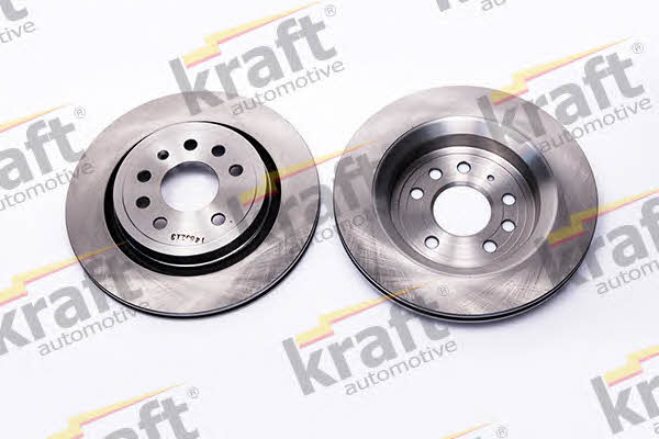 Kraft Automotive 6051651 Rear ventilated brake disc 6051651: Buy near me in Poland at 2407.PL - Good price!