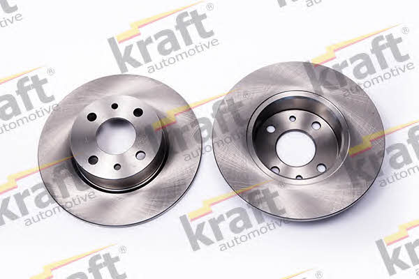 Kraft Automotive 6053000 Rear brake disc, non-ventilated 6053000: Buy near me in Poland at 2407.PL - Good price!