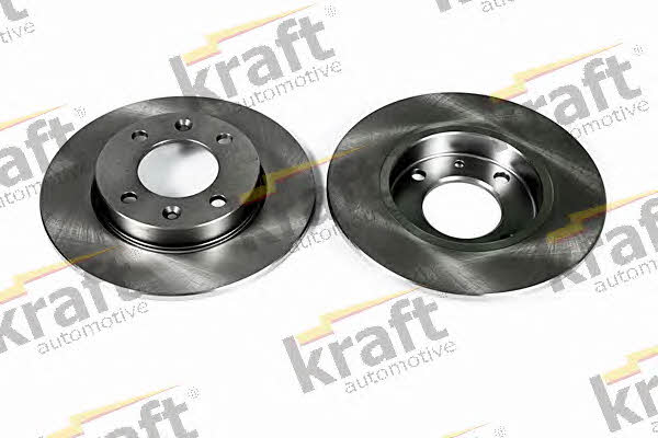 Kraft Automotive 6055920 Rear brake disc, non-ventilated 6055920: Buy near me in Poland at 2407.PL - Good price!