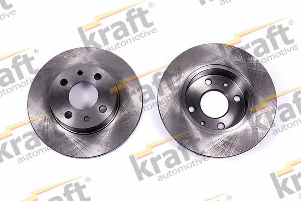 Kraft Automotive 6043140 Тормозной диск передний невентилируемый 6043140: Отличная цена - Купить в Польше на 2407.PL!