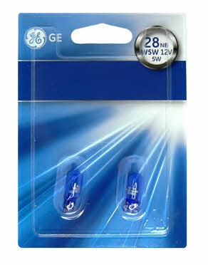 General Electric 93011341 Glow bulb W5W 12V 5W 93011341: Buy near me in Poland at 2407.PL - Good price!