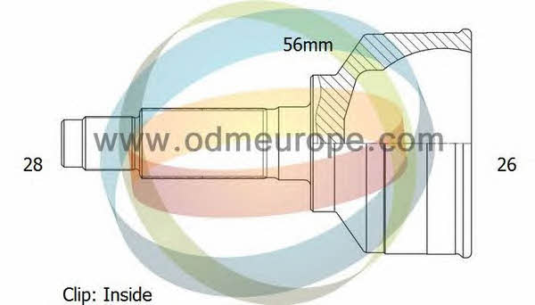 Odm-multiparts 12-051706 CV joint 12051706: Buy near me in Poland at 2407.PL - Good price!