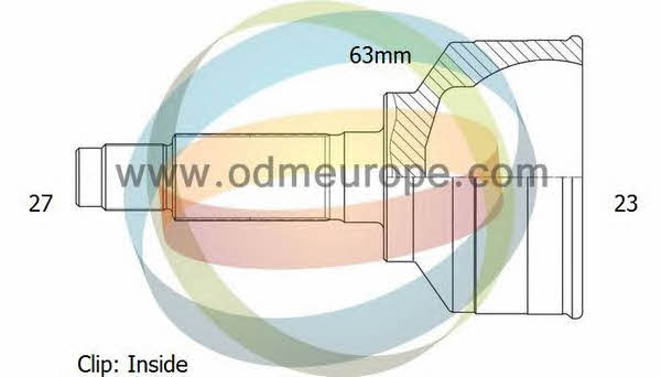 Odm-multiparts 12-011967 CV joint 12011967: Buy near me in Poland at 2407.PL - Good price!