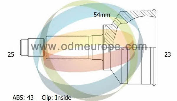 Odm-multiparts 12-081384 CV joint 12081384: Buy near me in Poland at 2407.PL - Good price!