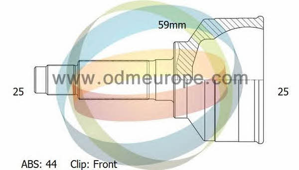 Odm-multiparts 12-351752 CV joint 12351752: Buy near me in Poland at 2407.PL - Good price!