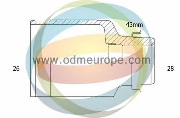 Odm-multiparts 14-056411 CV joint 14056411: Buy near me in Poland at 2407.PL - Good price!