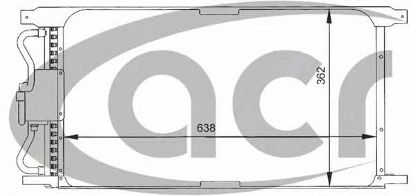ACR 300061 Радіатор кондиціонера (Конденсатор) 300061: Приваблива ціна - Купити у Польщі на 2407.PL!