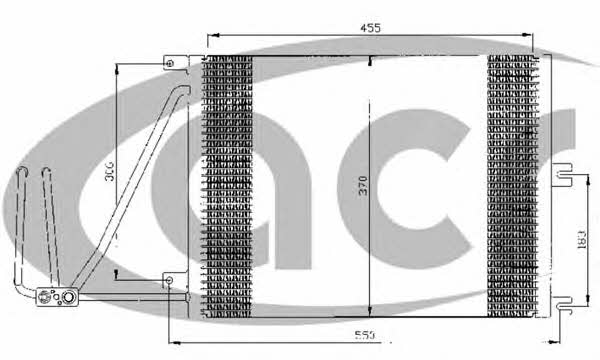 ACR 300325 Радиатор кондиционера (Конденсатор) 300325: Отличная цена - Купить в Польше на 2407.PL!