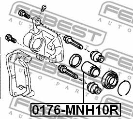 Buy Febest 0176-MNH10R at a low price in Poland!