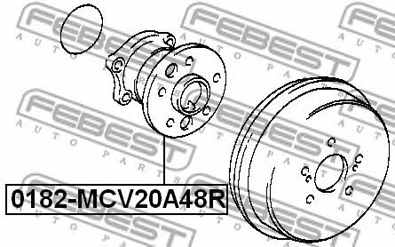 Buy Febest 0182-MCV20A48R at a low price in Poland!