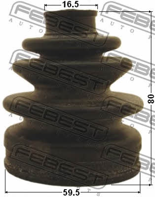 Febest CV joint boot outer – price 51 PLN