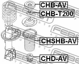 Купити Febest CHSHB-AV за низькою ціною в Польщі!