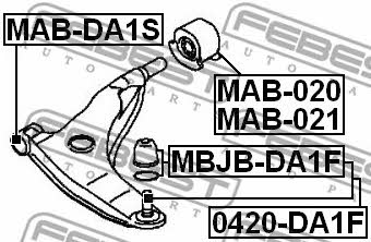 Купить Febest MBJB-DA1F по низкой цене в Польше!
