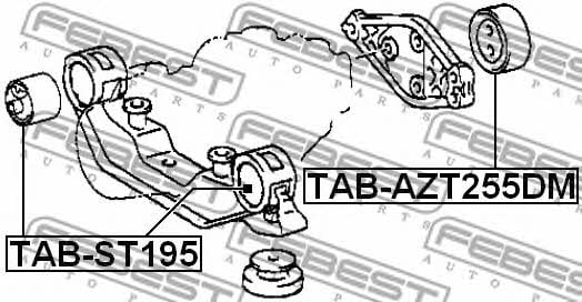 Купить Febest TAB-AZT255DM по низкой цене в Польше!