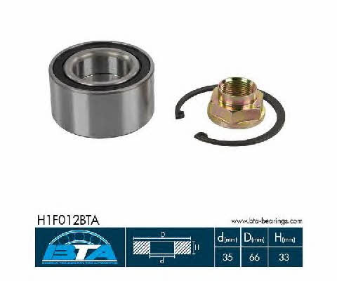 BTA H1F012BTA Wheel bearing kit H1F012BTA: Buy near me in Poland at 2407.PL - Good price!