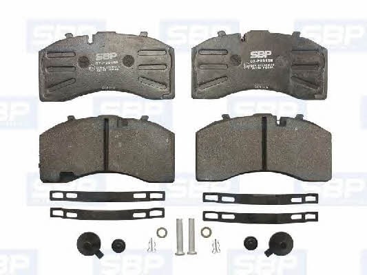 SBP 07-P29158 Brake Pad Set, disc brake 07P29158: Buy near me in Poland at 2407.PL - Good price!