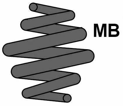 Maxtrac MC4875 Coil spring MC4875: Buy near me in Poland at 2407.PL - Good price!