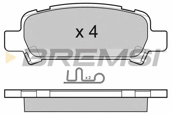 Bremsi BP3056 Brake Pad Set, disc brake BP3056: Buy near me in Poland at 2407.PL - Good price!