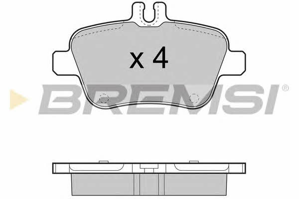 Bremsi BP3469 Brake Pad Set, disc brake BP3469: Buy near me at 2407.PL in Poland at an Affordable price!