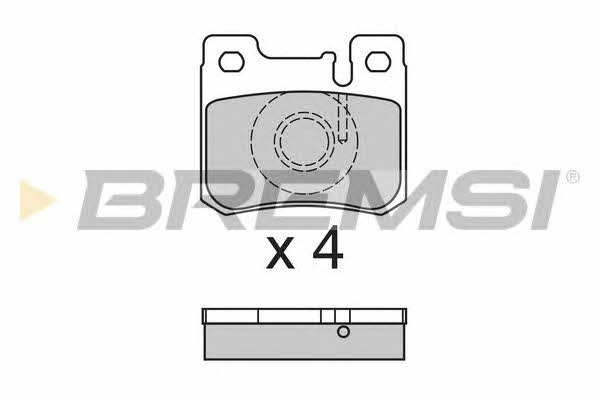 Bremsi BP2631 Brake Pad Set, disc brake BP2631: Buy near me at 2407.PL in Poland at an Affordable price!