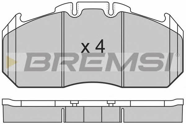 Bremsi BP7310 Тормозные колодки дисковые, комплект BP7310: Отличная цена - Купить в Польше на 2407.PL!