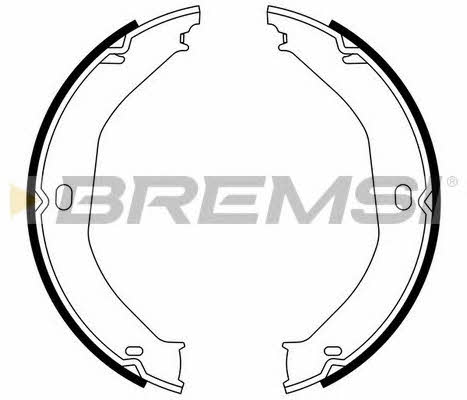 Bremsi GF4807 Колодки гальмівні стояночного гальма GF4807: Приваблива ціна - Купити у Польщі на 2407.PL!
