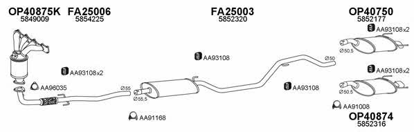  400506 Abgasanlage 400506: Kaufen Sie zu einem guten Preis in Polen bei 2407.PL!