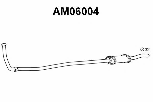 Veneporte AM06004 Resonator AM06004: Buy near me in Poland at 2407.PL - Good price!