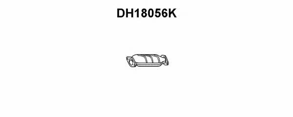 Veneporte DH18056K Catalytic Converter DH18056K: Buy near me in Poland at 2407.PL - Good price!
