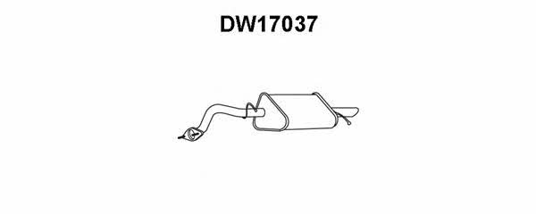 Veneporte DW17037 End Silencer DW17037: Buy near me in Poland at 2407.PL - Good price!