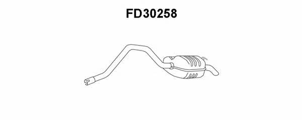 Veneporte FD30258 End Silencer FD30258: Buy near me at 2407.PL in Poland at an Affordable price!
