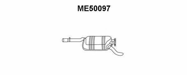 Veneporte ME50097 End Silencer ME50097: Buy near me in Poland at 2407.PL - Good price!