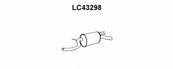 Veneporte LC43298 End Silencer LC43298: Buy near me in Poland at 2407.PL - Good price!