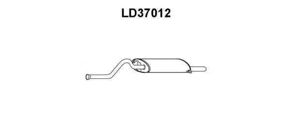 Veneporte LD37012 End Silencer LD37012: Buy near me at 2407.PL in Poland at an Affordable price!