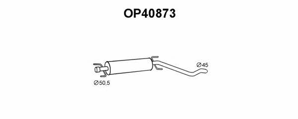 Veneporte OP40873 Resonator OP40873: Buy near me in Poland at 2407.PL - Good price!