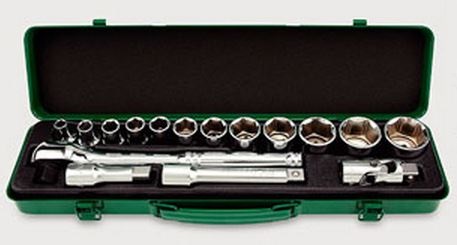 Toptul GCAD1603 The combined tool kit 1/2 "16 pieces. GCAD1603: Buy near me in Poland at 2407.PL - Good price!