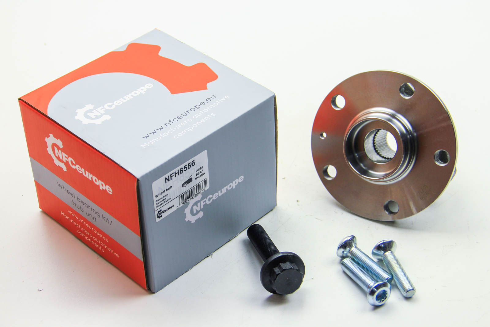NFC Europe NFH8556 Wheel hub with front bearing NFH8556: Buy near me in Poland at 2407.PL - Good price!