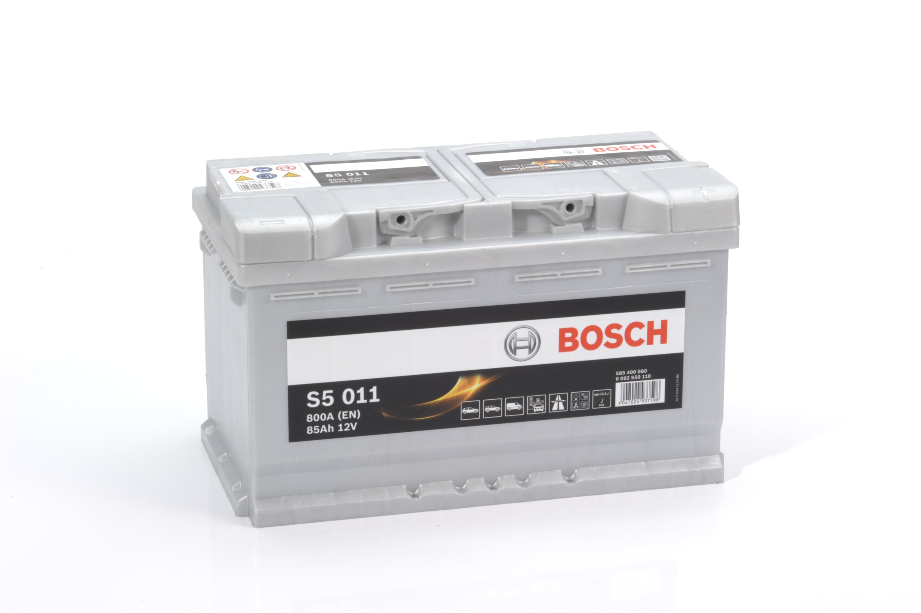 Akumulator Bosch 12V 85Ah 800A(EN) R+ Bosch 0092S50110 - zdjęcie 2