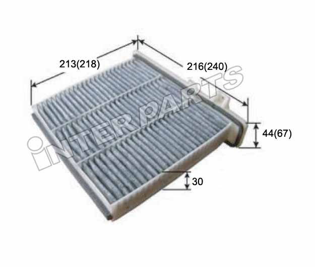 Interparts filter IPCA-305C Filtr kabinowy IPCA305C: Dobra cena w Polsce na 2407.PL - Kup Teraz!