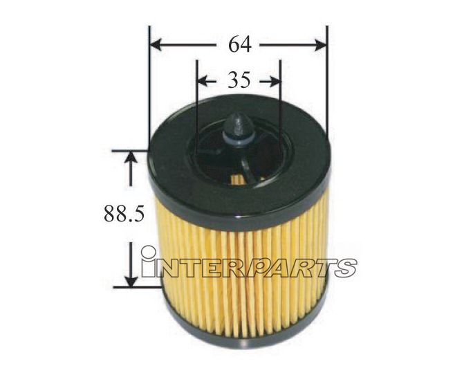 Interparts filter IPEO-744 Filtr oleju IPEO744: Dobra cena w Polsce na 2407.PL - Kup Teraz!