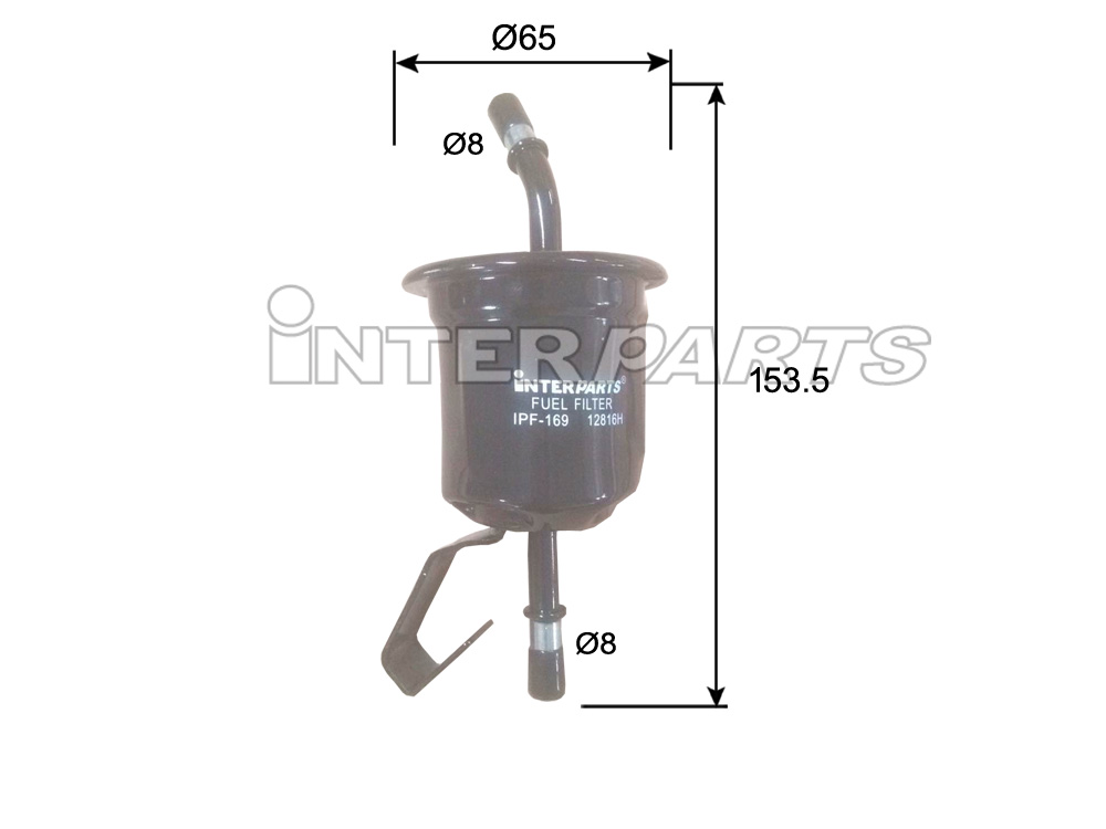 Interparts filter IPF-169 Фільтр палива IPF169: Приваблива ціна - Купити у Польщі на 2407.PL!