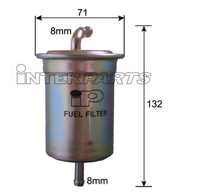 Interparts filter IPF-626 Топливный фильтр IPF626: Отличная цена - Купить в Польше на 2407.PL!