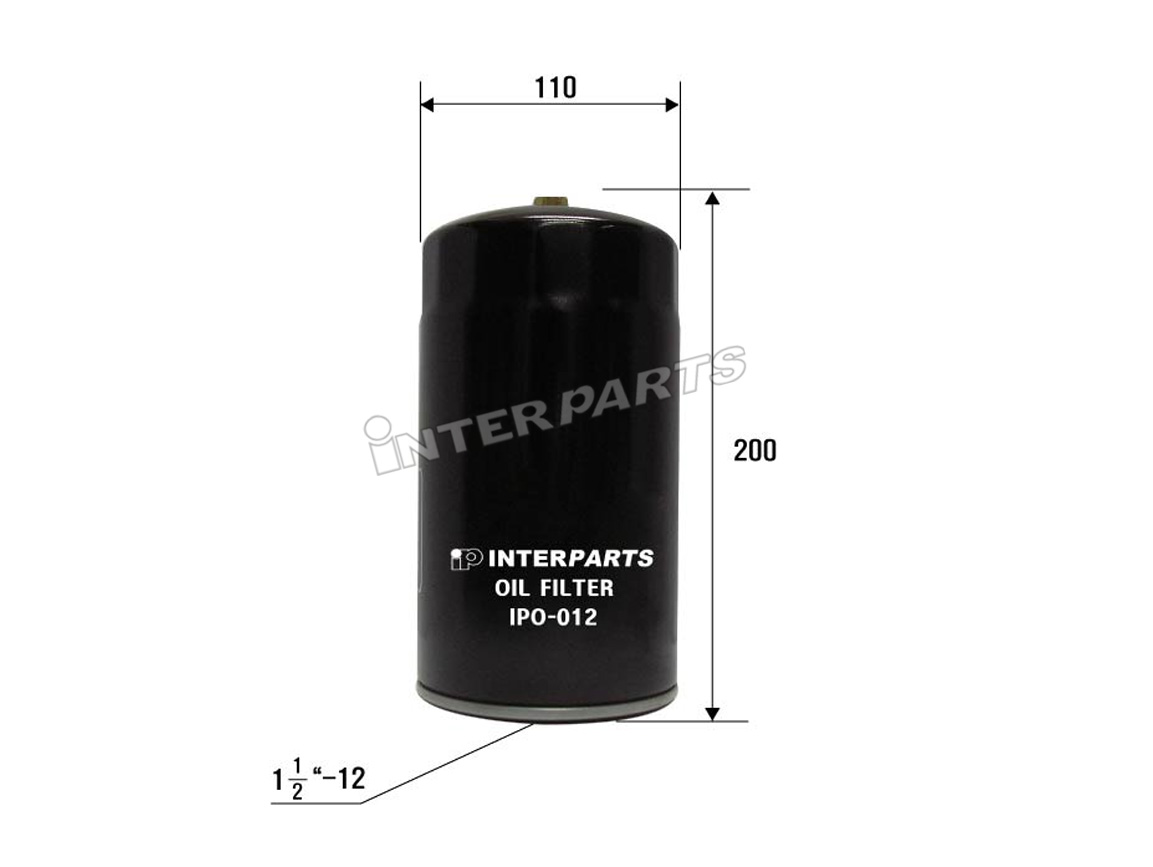 Interparts filter IPO-012 Filtr oleju IPO012: Dobra cena w Polsce na 2407.PL - Kup Teraz!