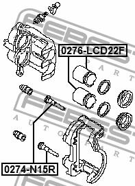 Kaufen Sie Febest 0276LCD22F zum guten Preis bei 2407.PL!