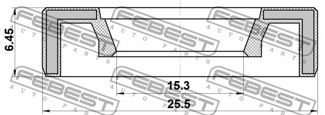 Купити Febest 95AAY-16250606X за низькою ціною в Польщі!