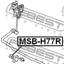 Kaufen Sie Febest MSBH77R zum guten Preis bei 2407.PL!