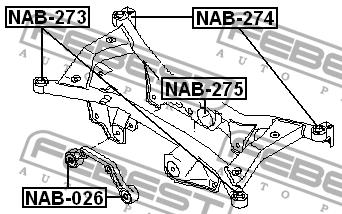 Купити Febest NAB-273 за низькою ціною в Польщі!